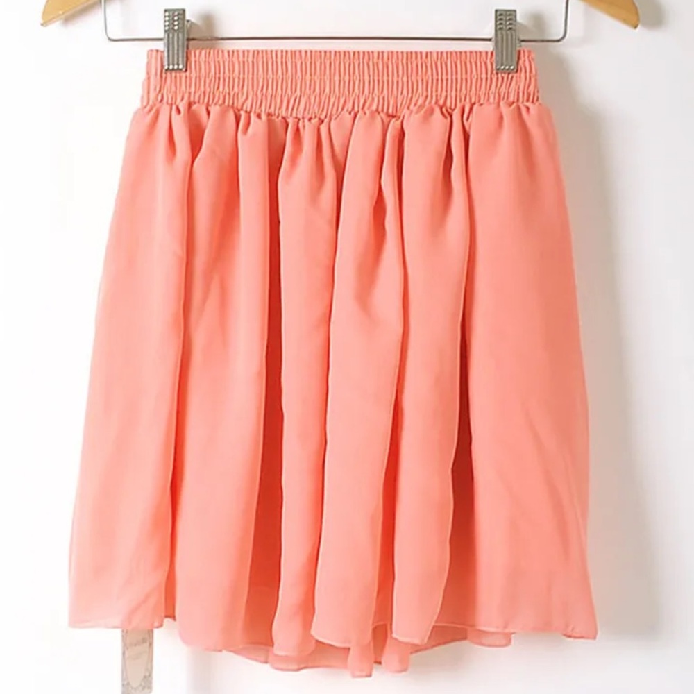 American Apparel Chiffon Skirt